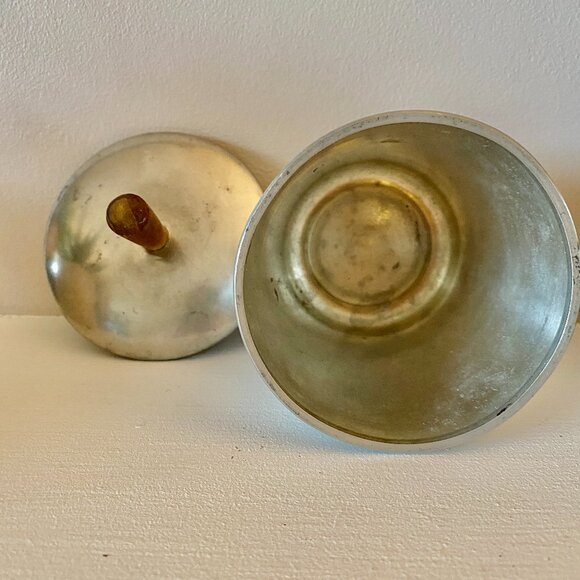 MCM Rare Vintage Pewter Coffee Tea Serving Set - Picture 6 of 12